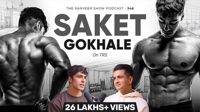 Motivation Volcano Podcast 🔥 | Mentality Training With Saket Gokhale & Ranveer Allahbadia | TRS